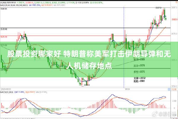 股票投资哪家好 特朗普称美军打击伊朗导弹和无人机储存地点