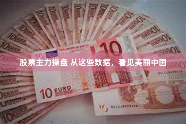 股票主力操盘 从这些数据，看见美丽中国