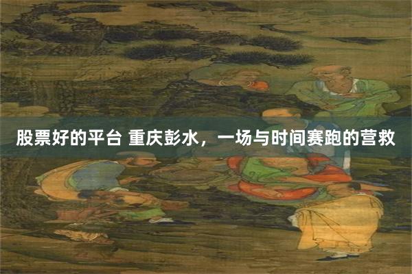 股票好的平台 重庆彭水，一场与时间赛跑的营救