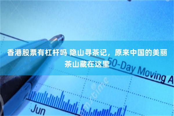 香港股票有杠杆吗 隐山寻茶记，原来中国的美丽茶山藏在这里