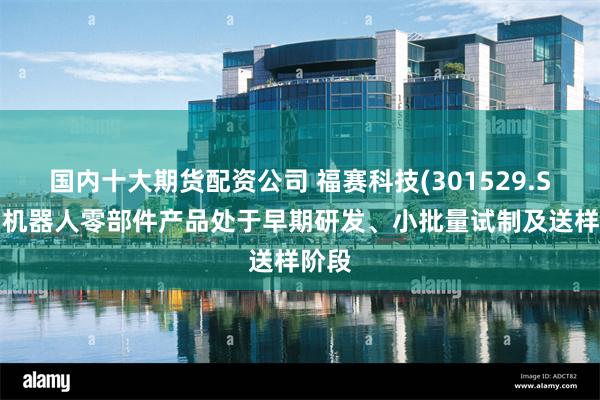 国内十大期货配资公司 福赛科技(301529.SZ)：机器人零部件产品处于早期研发、小批量试制及送样阶段
