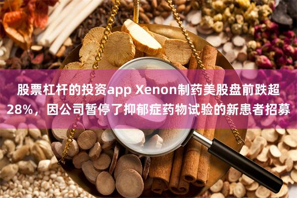 股票杠杆的投资app Xenon制药美股盘前跌超28%，因公司暂停了抑郁症药物试验的新患者招募