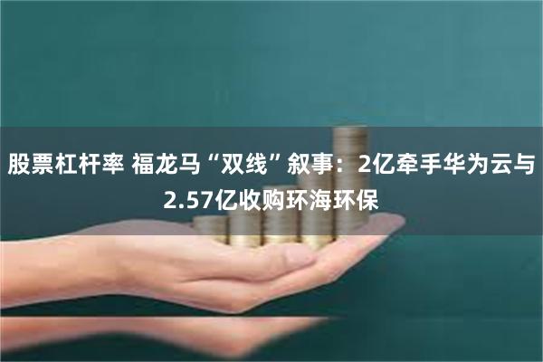 股票杠杆率 福龙马“双线”叙事：2亿牵手华为云与2.57亿收购环海环保