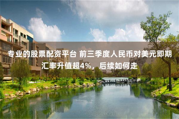 专业的股票配资平台 前三季度人民币对美元即期汇率升值超4%，后续如何走